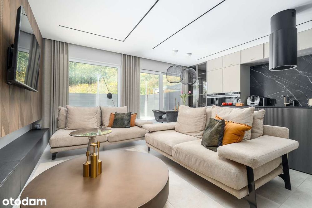 Elegancki dom 2024 w zabudowie bliźniaczej–  4 pokoje -