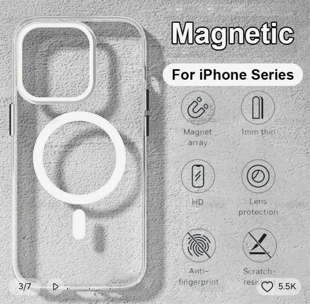 Etui iphone 15 plus + szkło hartowane