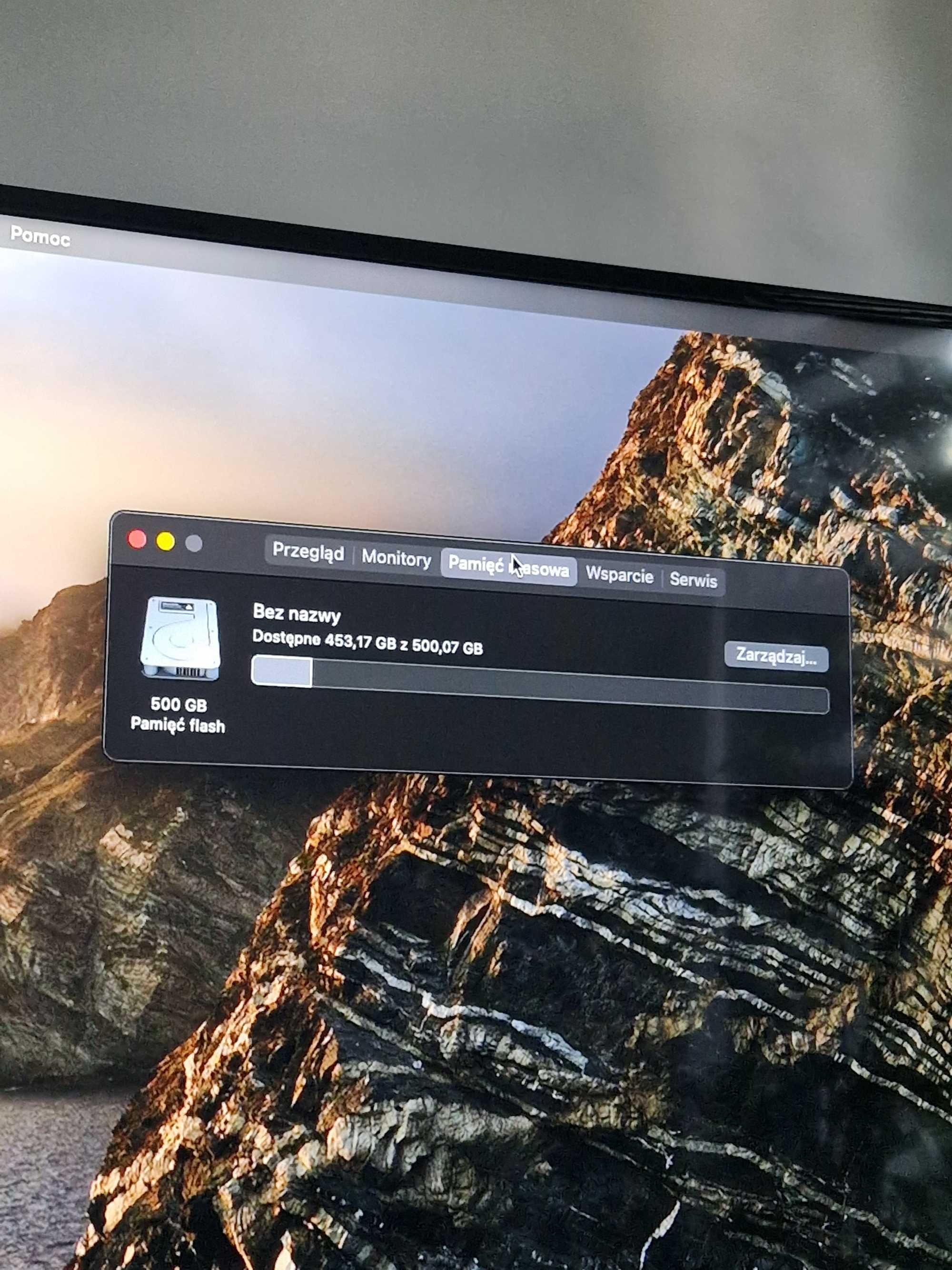 Laptop Macbook A1502 Retina 8GB RAM 500GB pamięci