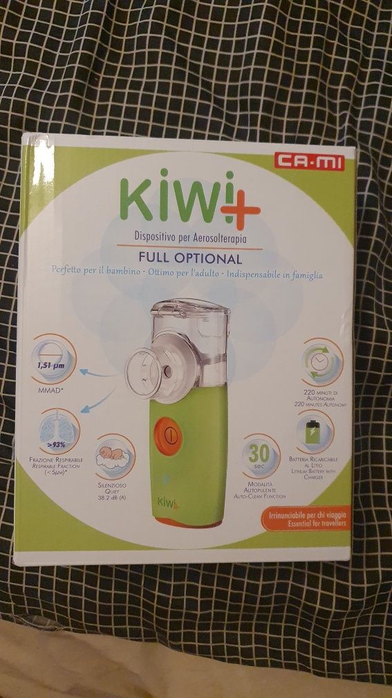 Inhalator przenośny Mesh KIWI nowy