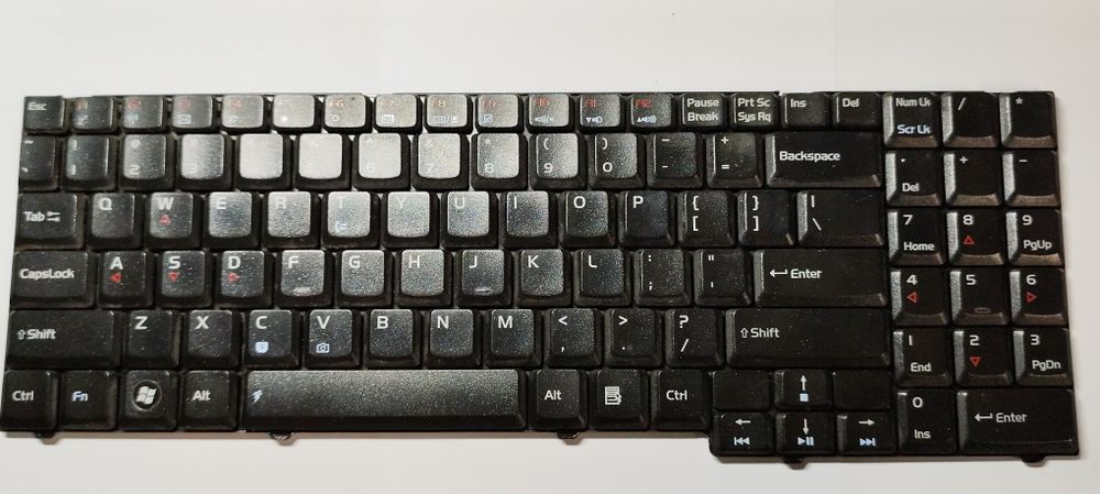 Klawiatura qwerty do AsusG71G
