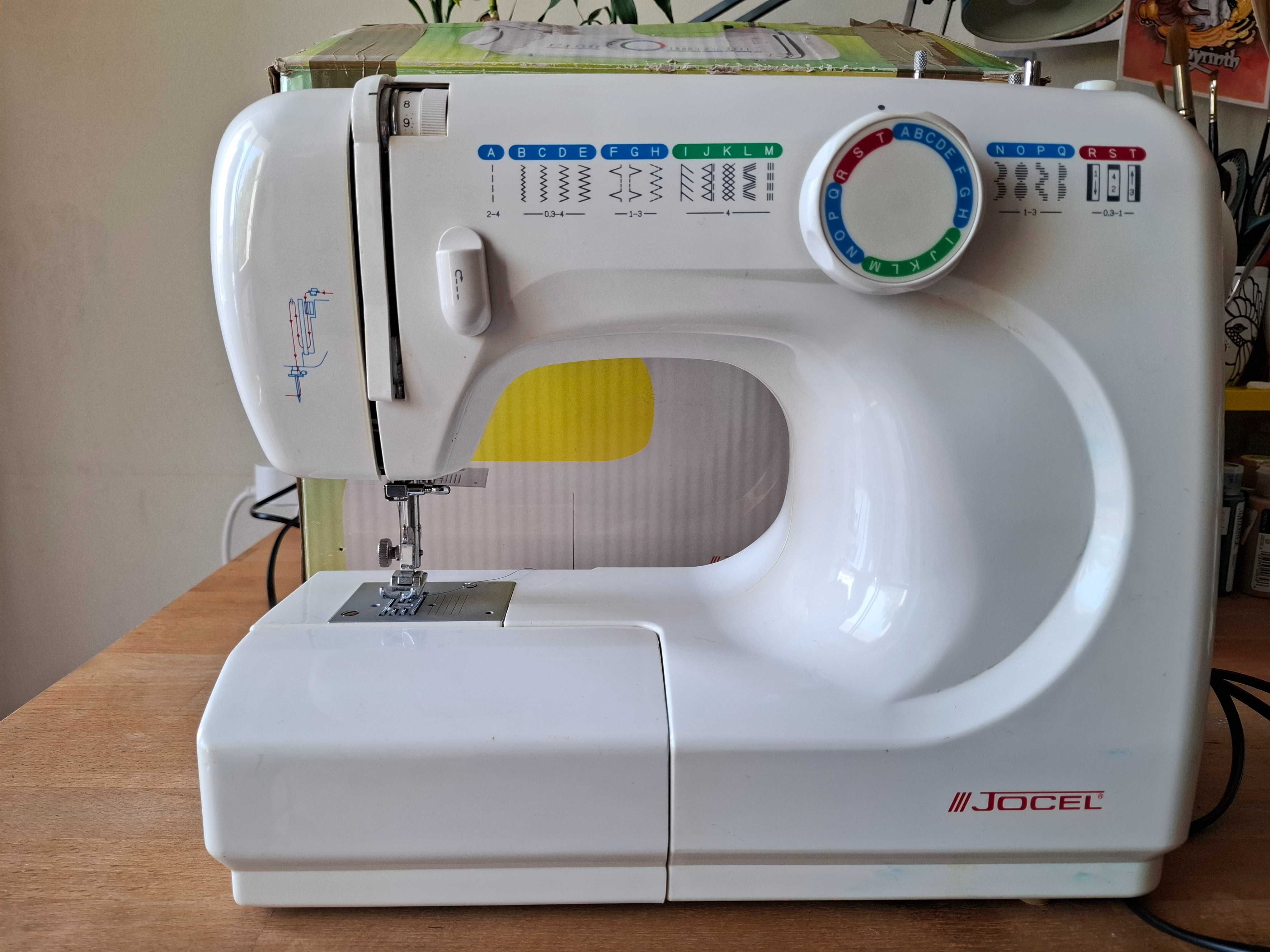 Máquina de costura Jocel 270C – completa, para peças ou reparo