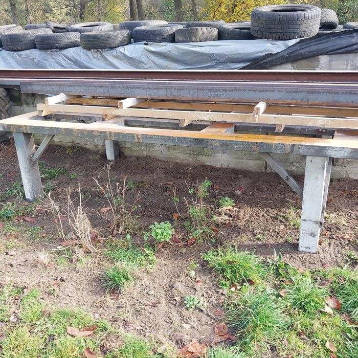 Stół spawalniczy mocny 303cm na 153 cm i 77 wysoki