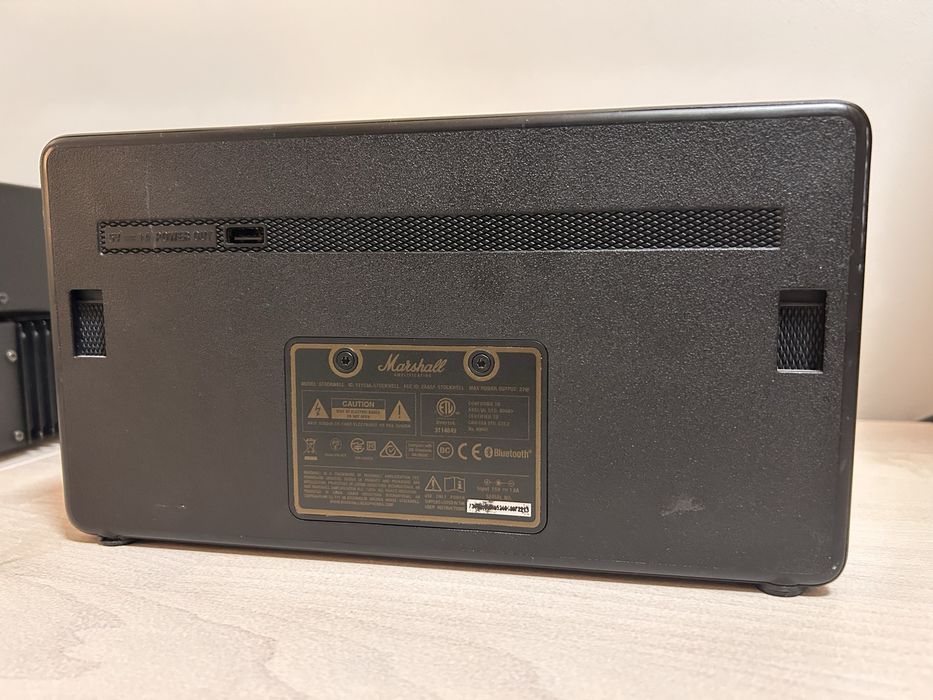 Glośnik Marshall Stockwell bluetooth / bateria i zasilacz