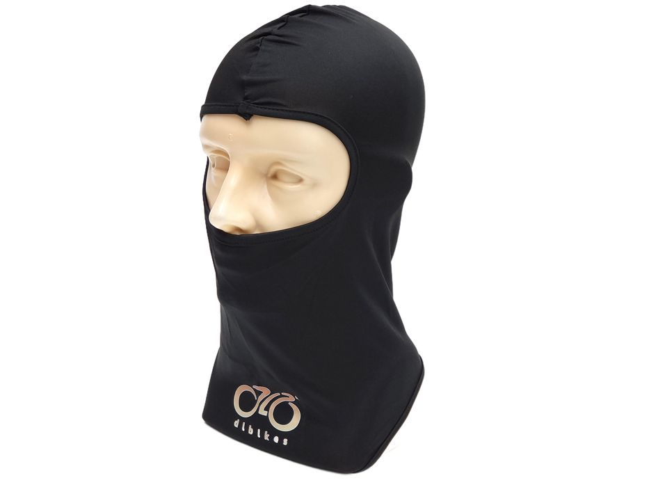 NOWA Kominiarka na rower narty zimowa gokarty ORYGINAŁ DLBIKES pomarań