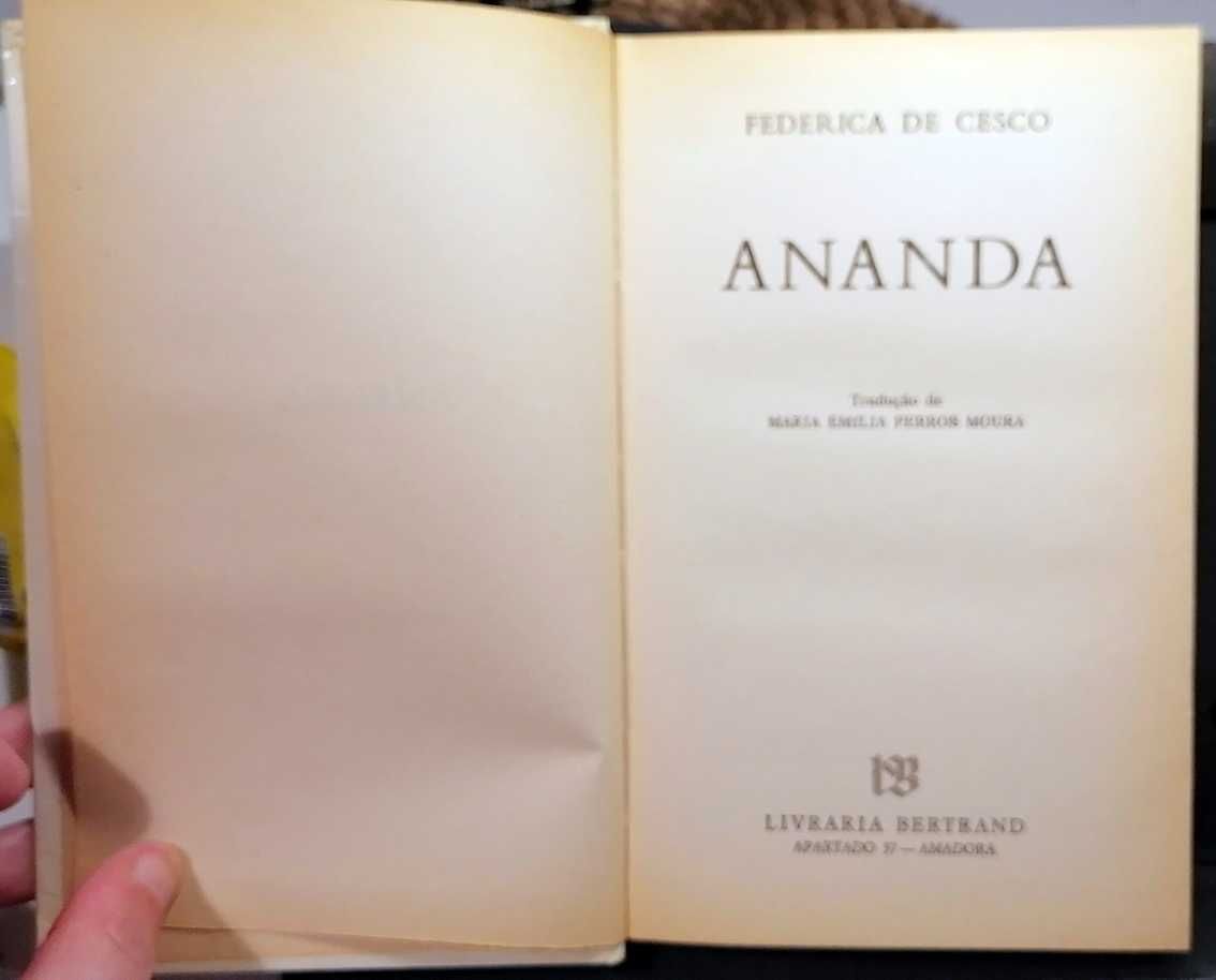 Ananda, de Federica de Cesco