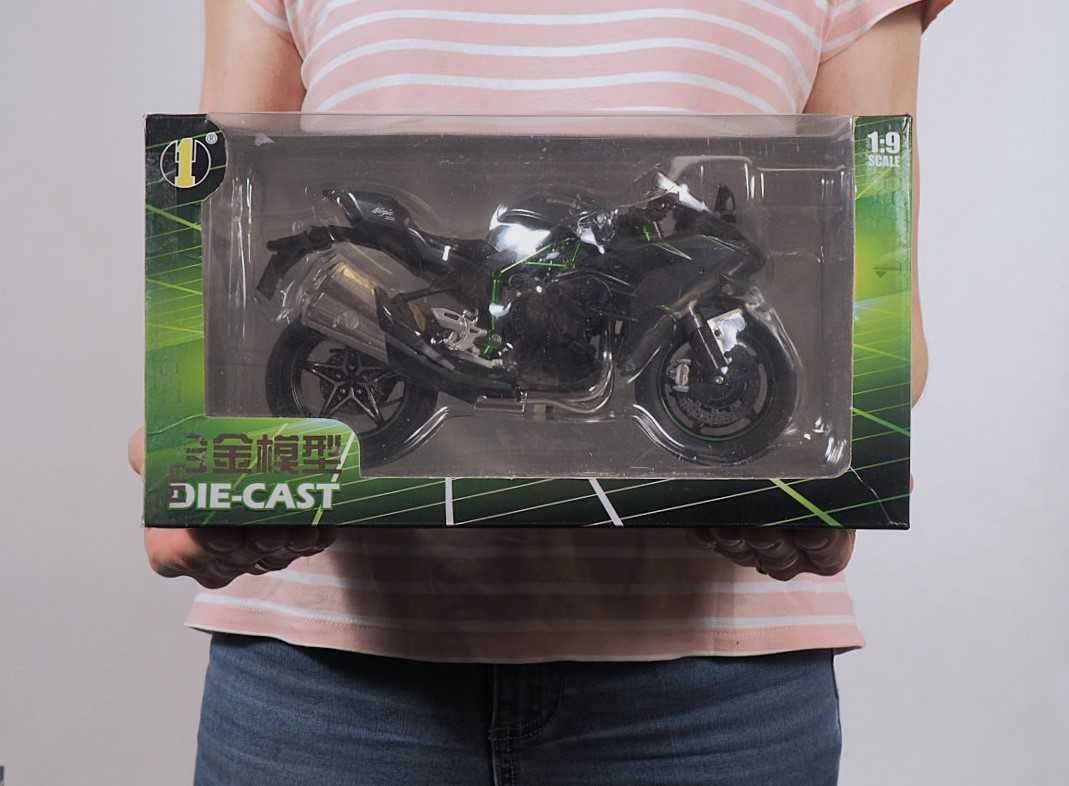 Kawasaki H2 model XXL + dźwięk i światła - nie zabawka, dla konesera