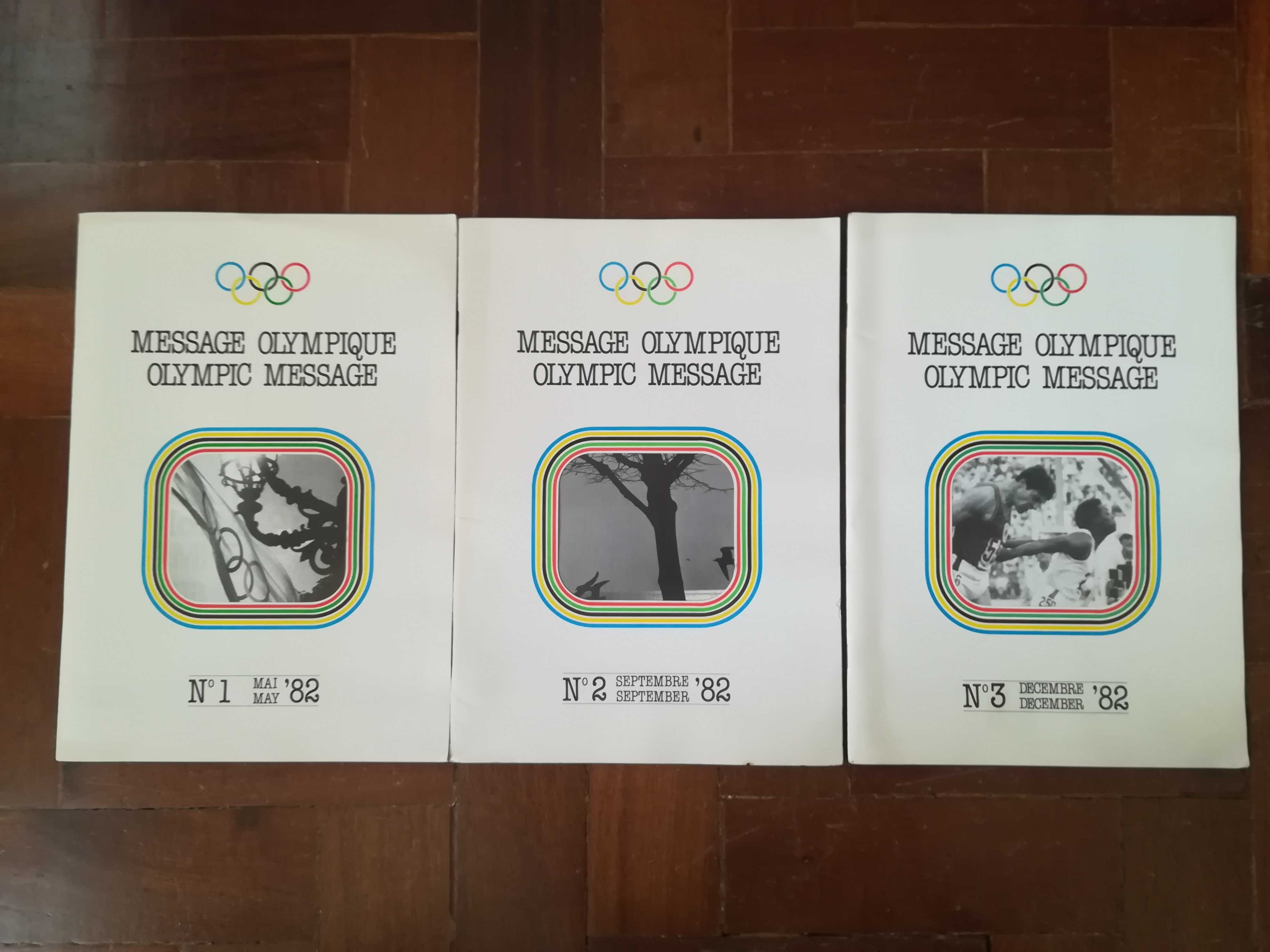 Revista Jogos Olímpicos Nº 1, 2 e 3 - Antigas