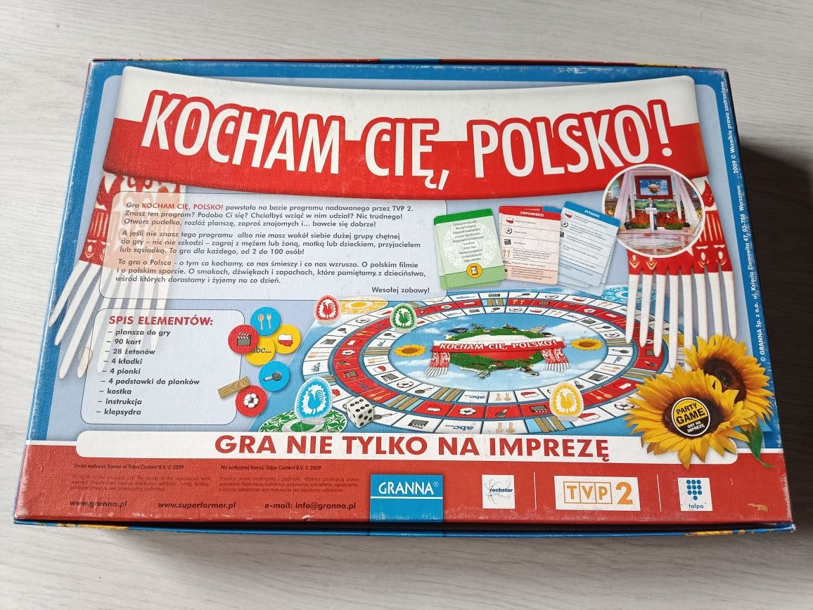 Gra planszowa Kocham Cię, Polsko!