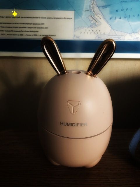 Увлажнитель воздуха и ночник 2в1 Humidifiers Rabbit