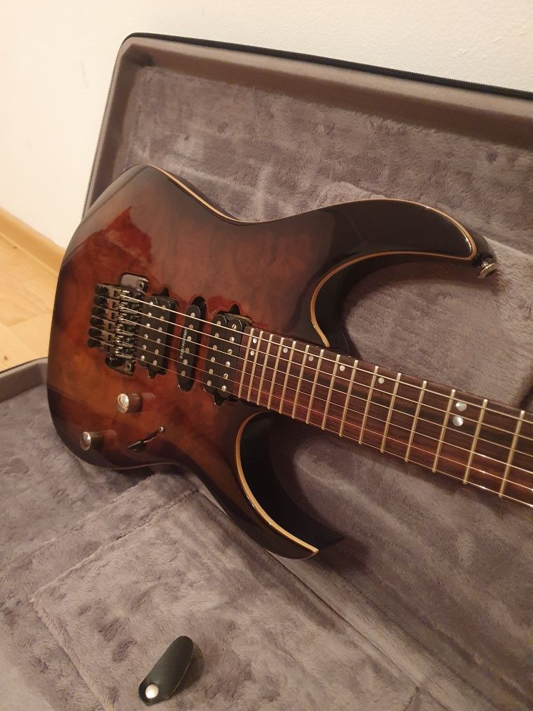 Gitara Ibanez Premium RG970WBWZ-WLB./Dimarzio-Tone zone /Air Norton /
