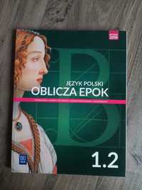 podręcznik do j. polskiego "Oblicza epok" 1.2