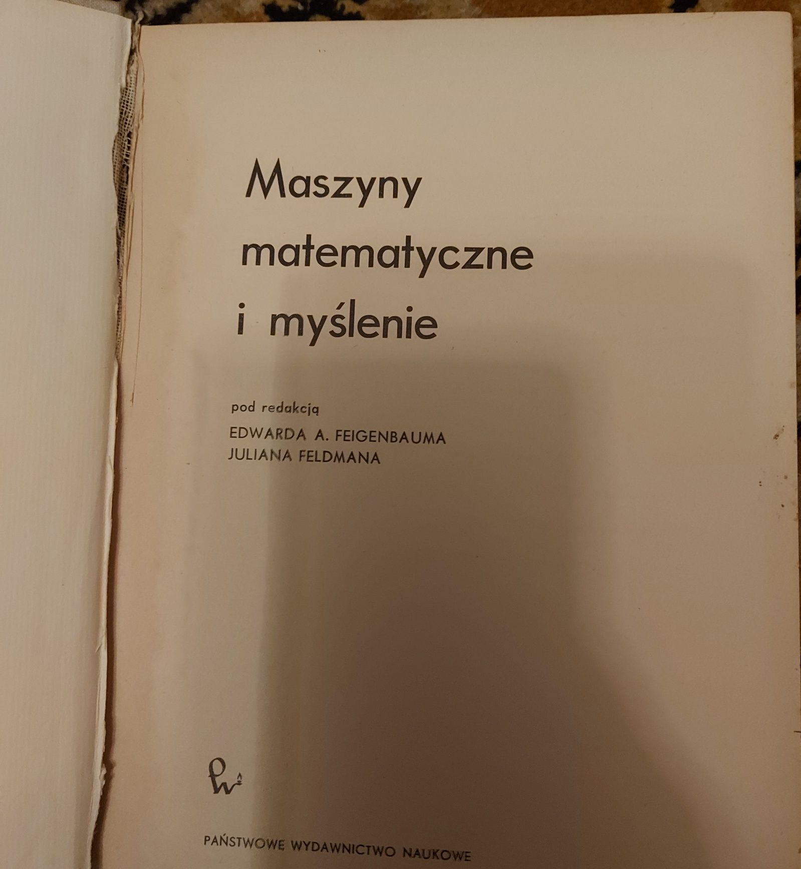 maszyny matematyczne i myślenie