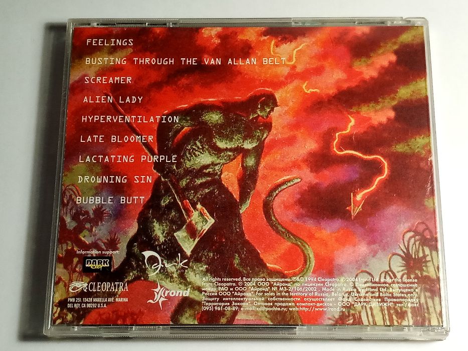 Лицензионный CD Helios Creed "Busting Through The Van Allan Belt"