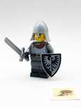 Lego® BAM 2022 Black Falcon Red Knight Minifigura Castelo Cavaleiro
