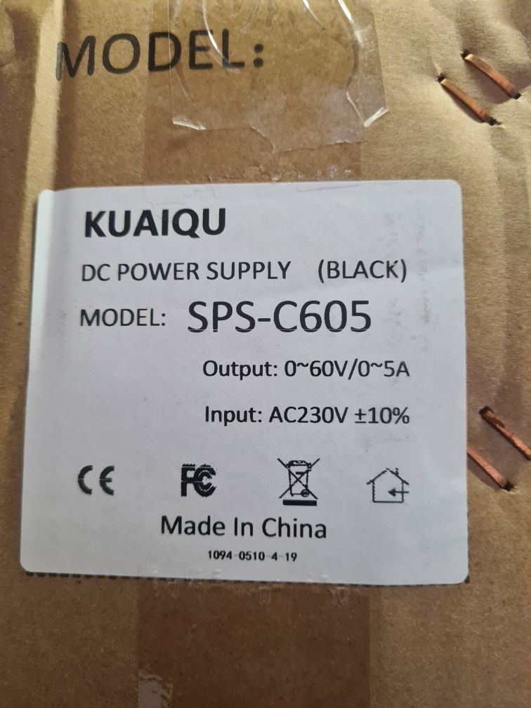 Лабораторний блок живлення SPS-C605