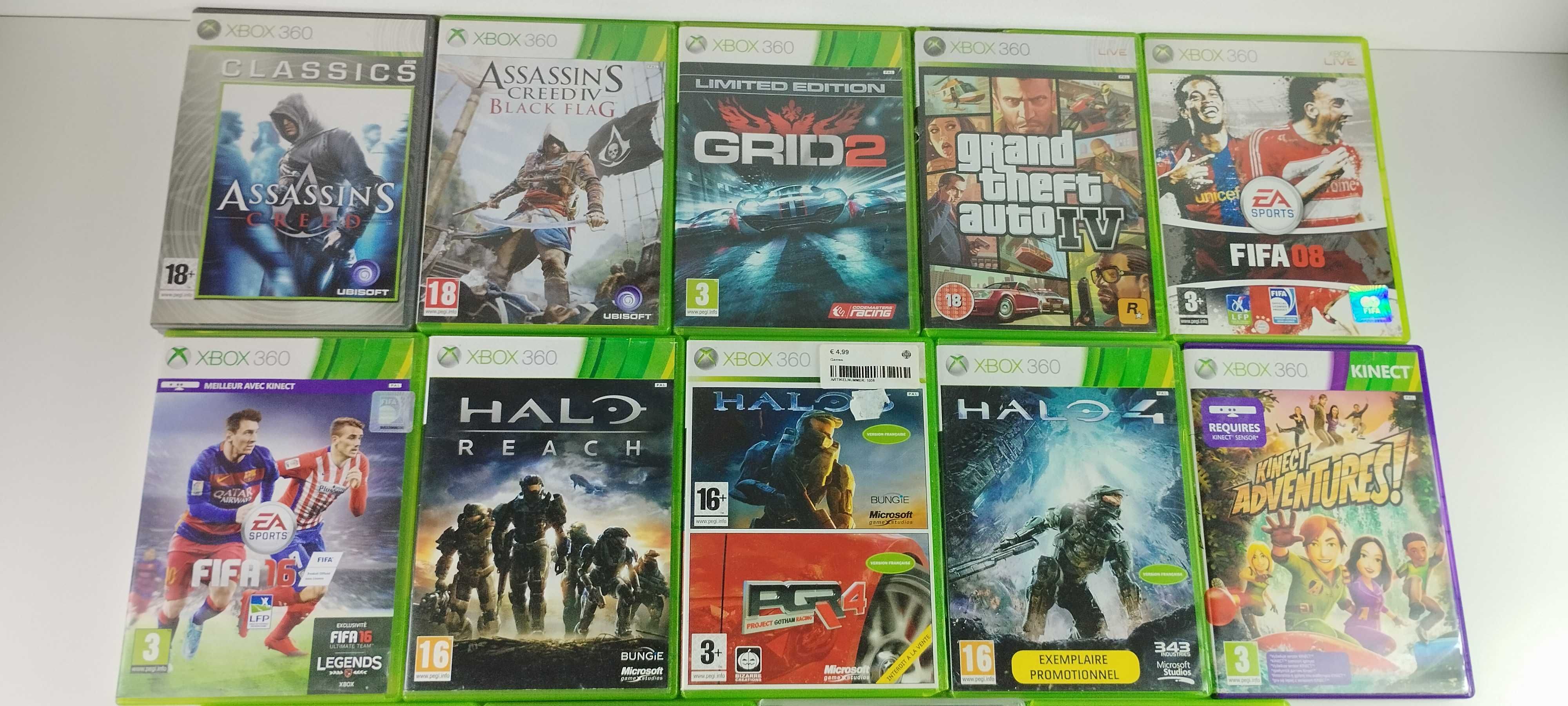 Lote 14 Jogos Xbox 360 - Vários Títulos