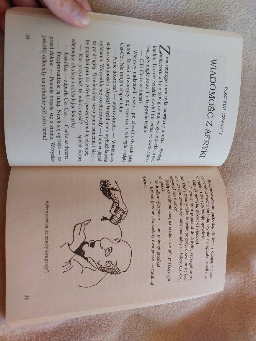 Doktor Dolittle i jego zwierzęta - książka z oryginalnymi ilustracjami
