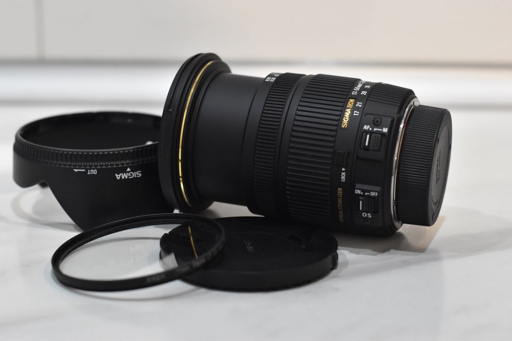 Sigma 17-50 2.8 OS під Nikon як новий , пробіг до 1000 повний комплект