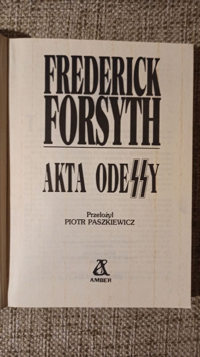 Akta Odessy - Frederick Forsyth
