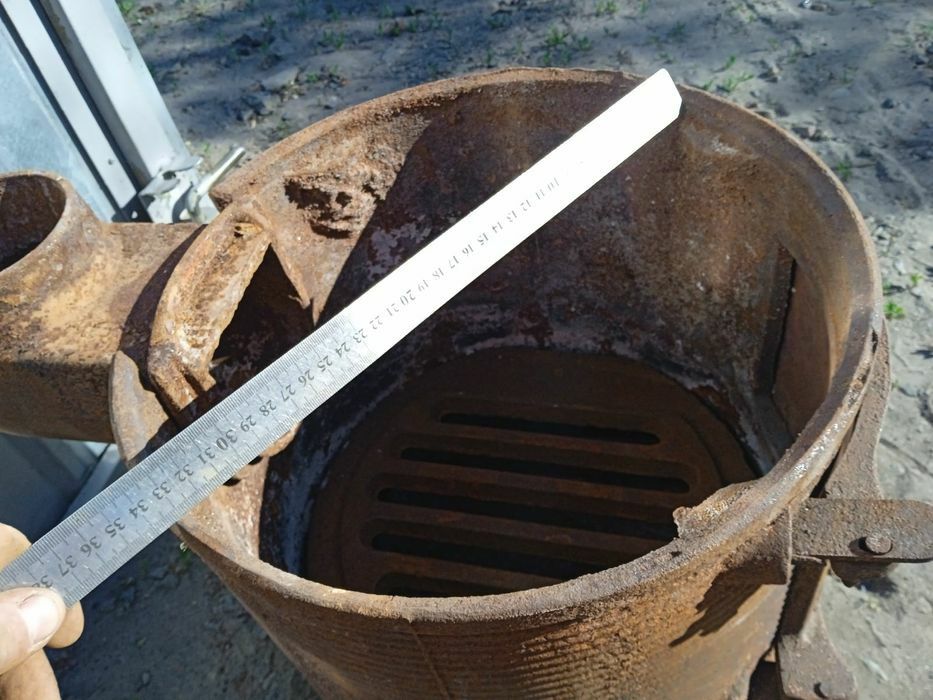 Буржуйка чугун СССР