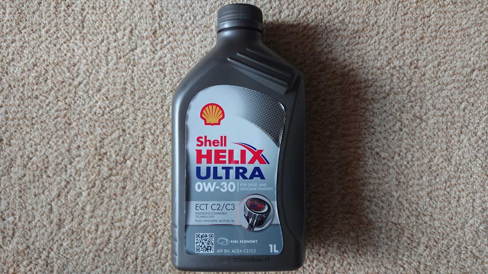 Olej Shell Helix Ultra ECT C2-C3 0W-30 1L 2 sztuki
