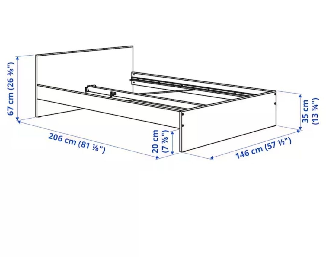 Cama impecável usada só um mes