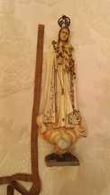 Nossa Senhora de Fátima antiga 47 cm