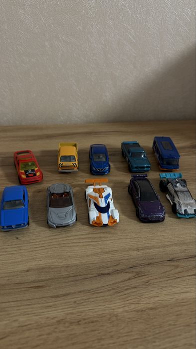 Набір металевих машинок Hot Wheels, Matchbox, Majorette