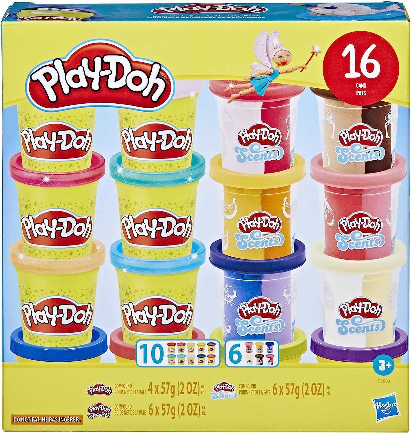 Play-Doh Sparkle and Scents Variety 16 банок
