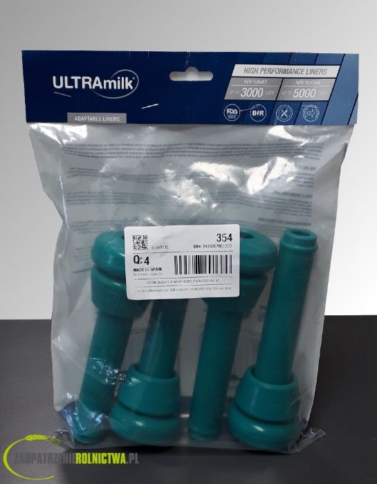 Gumy strzykowe JD354 silikonowe Westfalia ClassicPro 4szt. Ultramilk