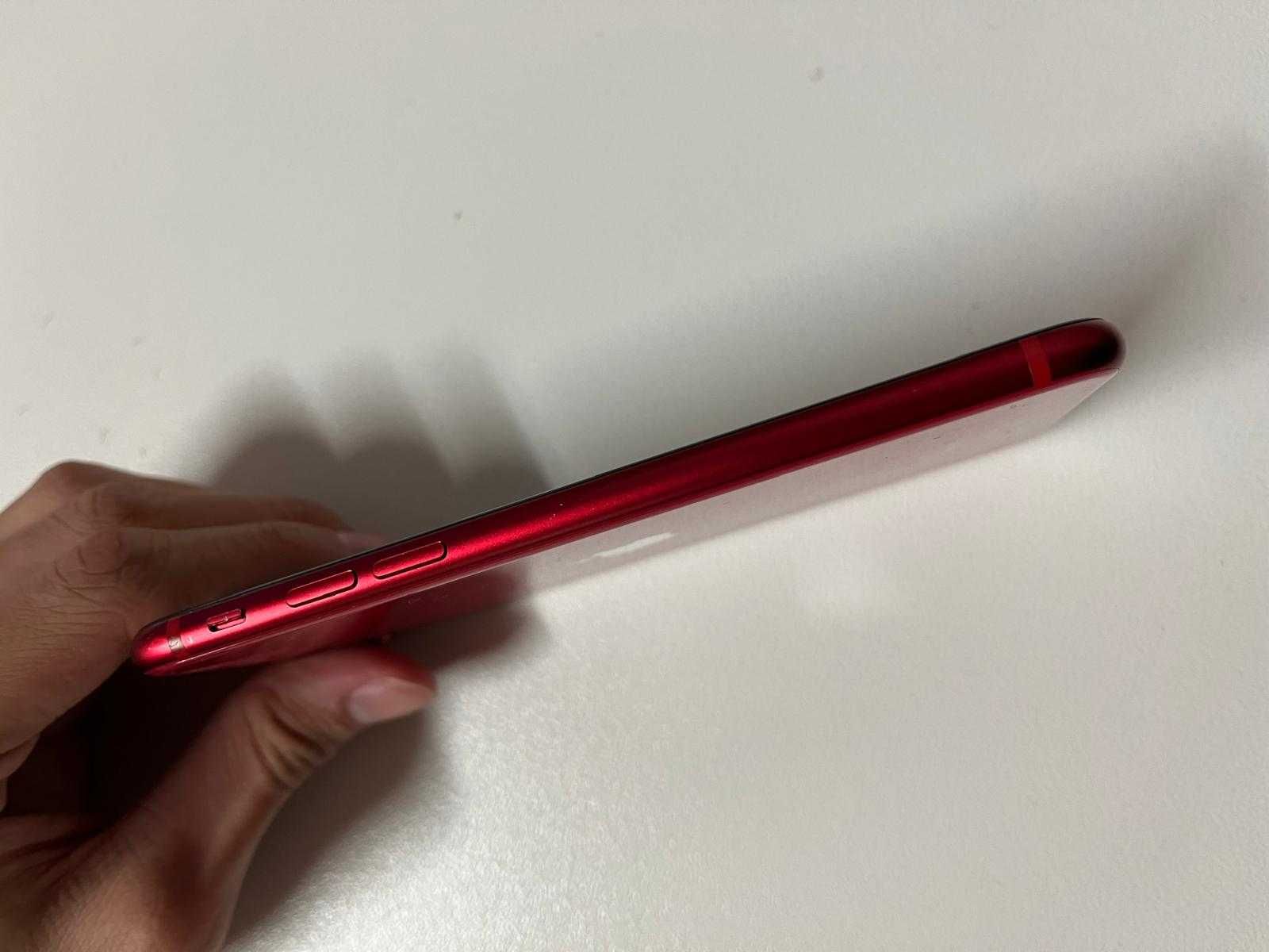 iPhone SE 2020, Vermelho, 128 GB Desbloqueado em perfeito estado