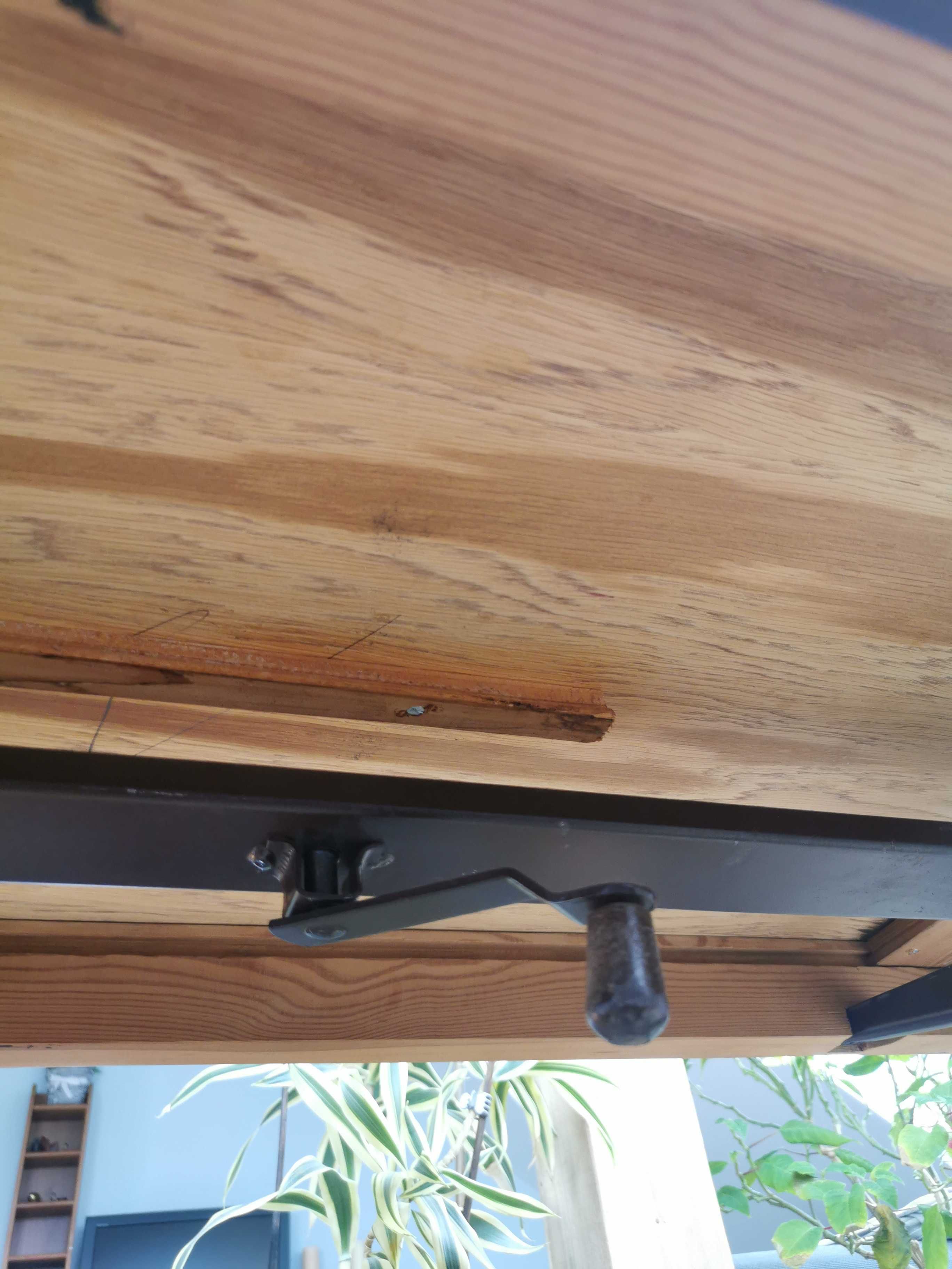 Stół drewniany/ława -  rozkładany, regulowana wysokość
