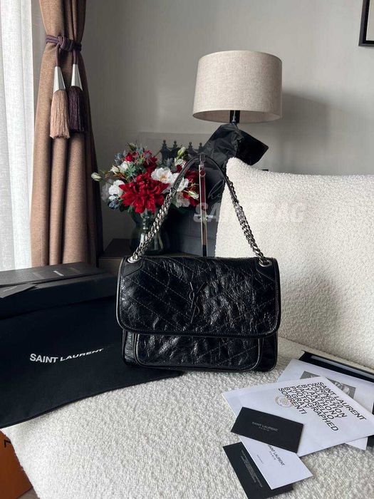 Под заказ сумка Niki Yves Saint Laurent YSL  черынй ники Сен Лоран