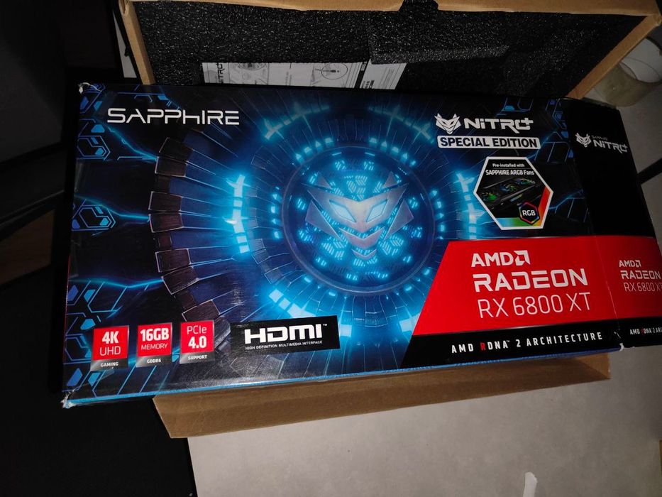 Відеокарта Sapphire RX6800XT, ідеальний стан
