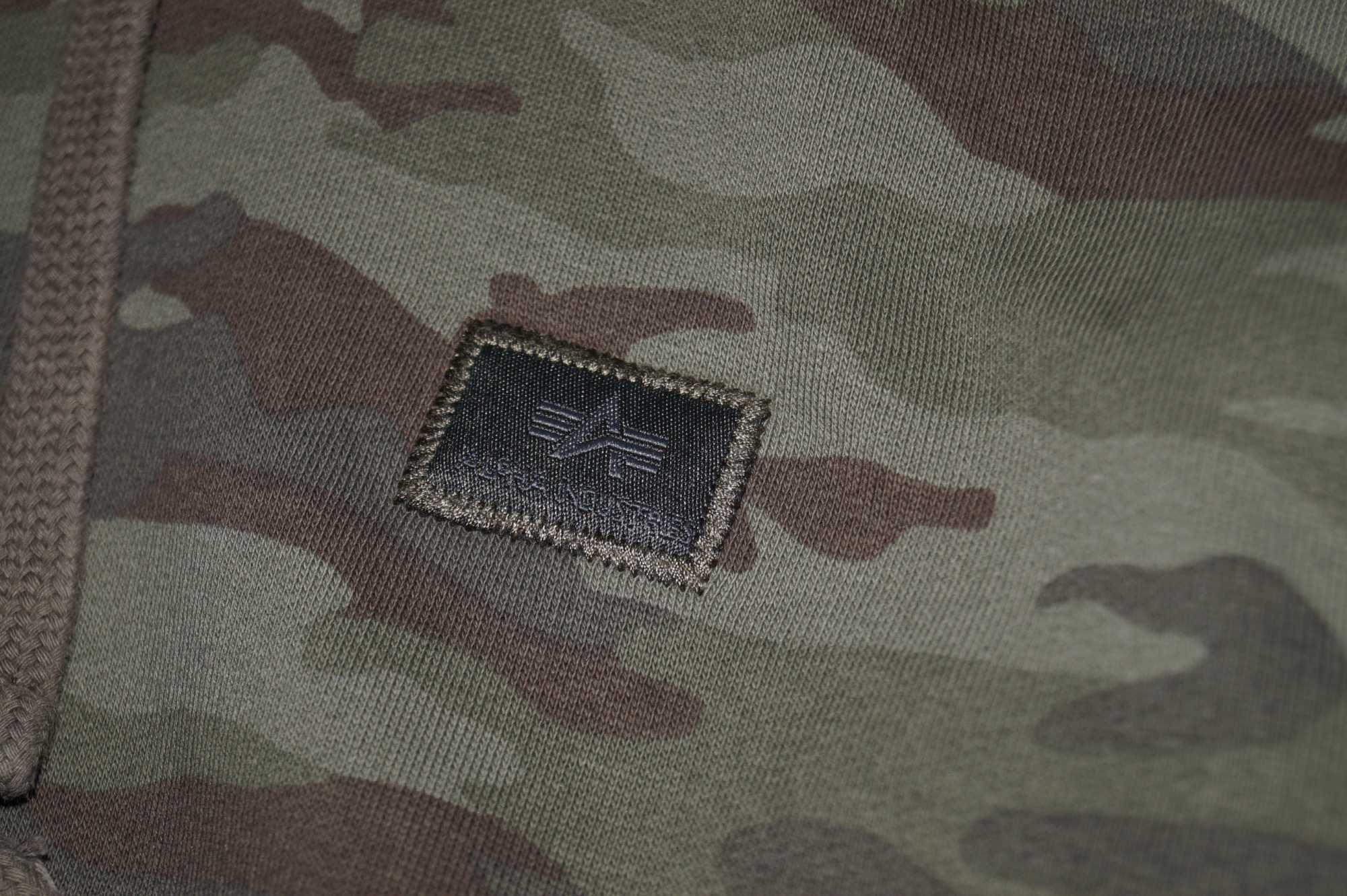 Męska bluza camo Alpha Industries r. M