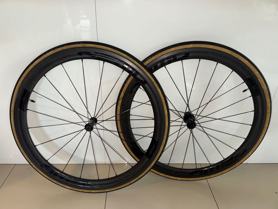 Kola szosowe FFWD F4r, bębenek campa + veloflex + conti supersonix