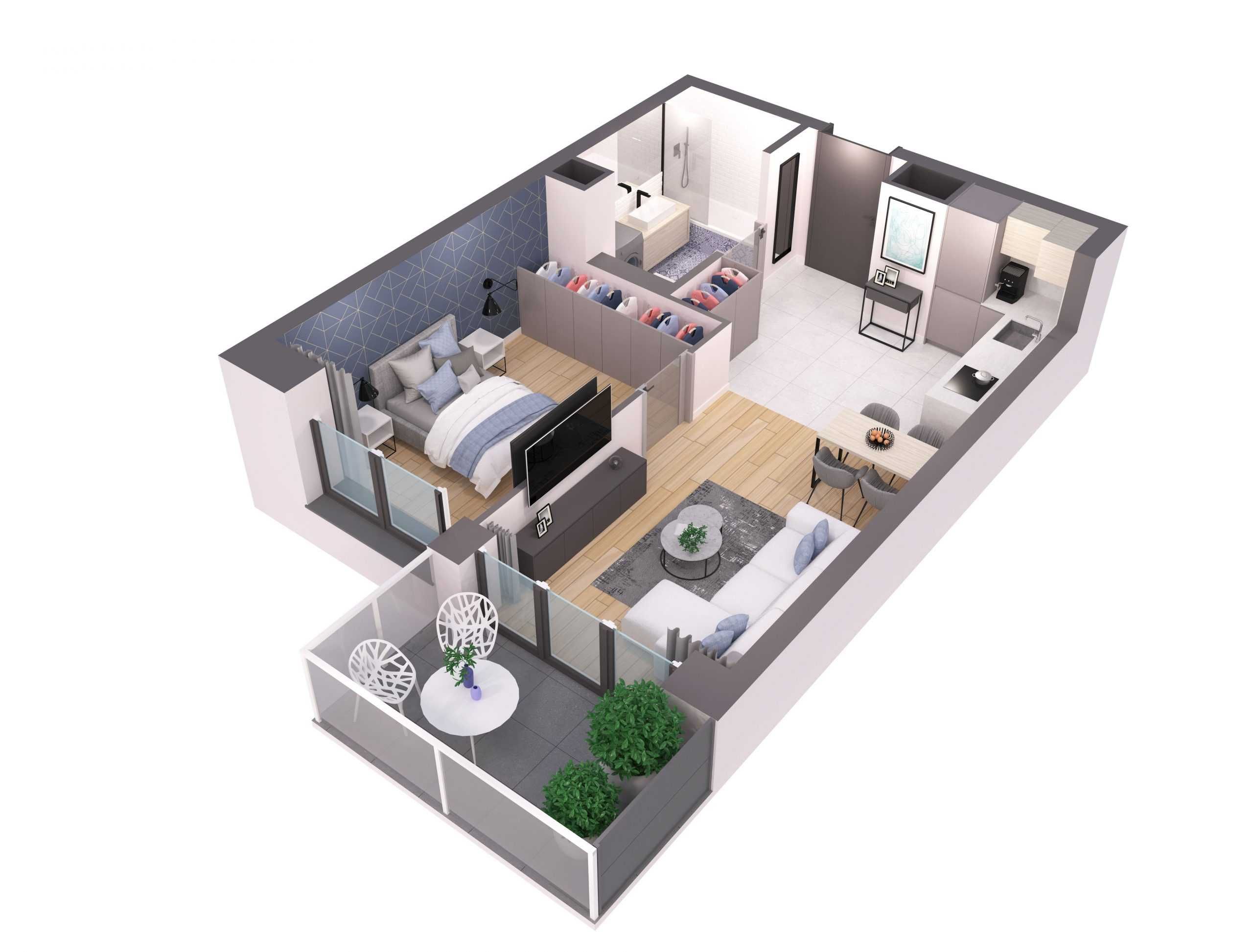 Apartamenty Jagiellońskie, 2-pok, IIIp, Bezpośrednio, Bez PCC