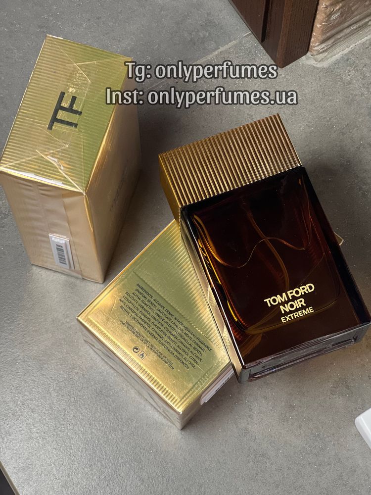 Чоловічі духи Tom Ford Noir Extreme. Ноір Екстрім 100 мл