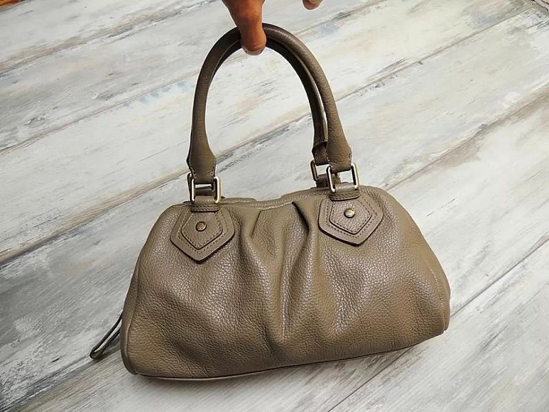 Tosca Blu Ze Skóry Kuferek Shopper Taupe Luxury