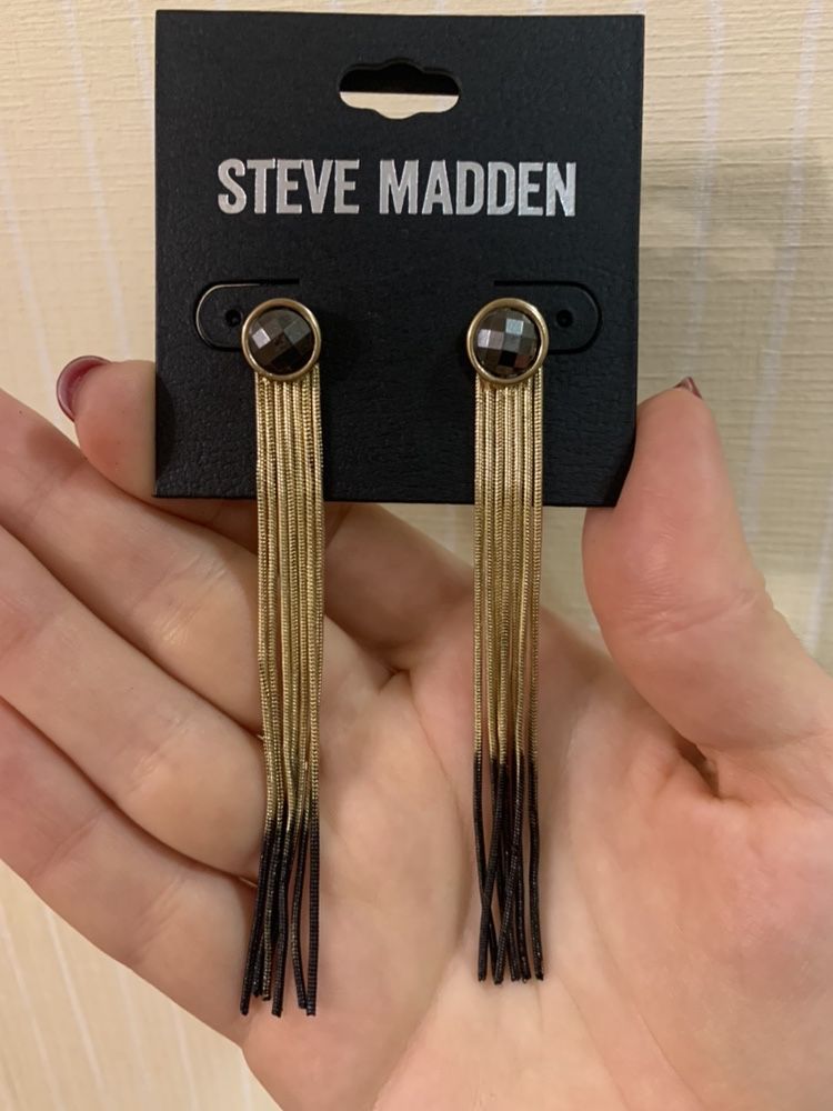 Продам новые вечерние серёжки Steve Madden