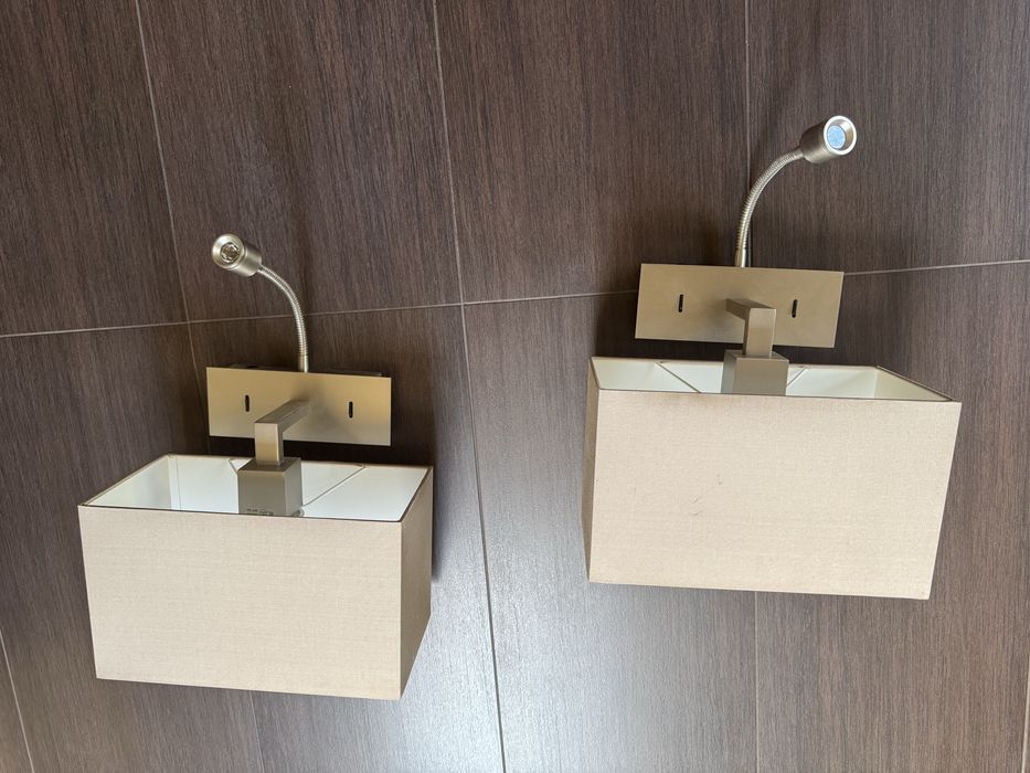 2 x kinkiet (lampka nocna + do czytania)