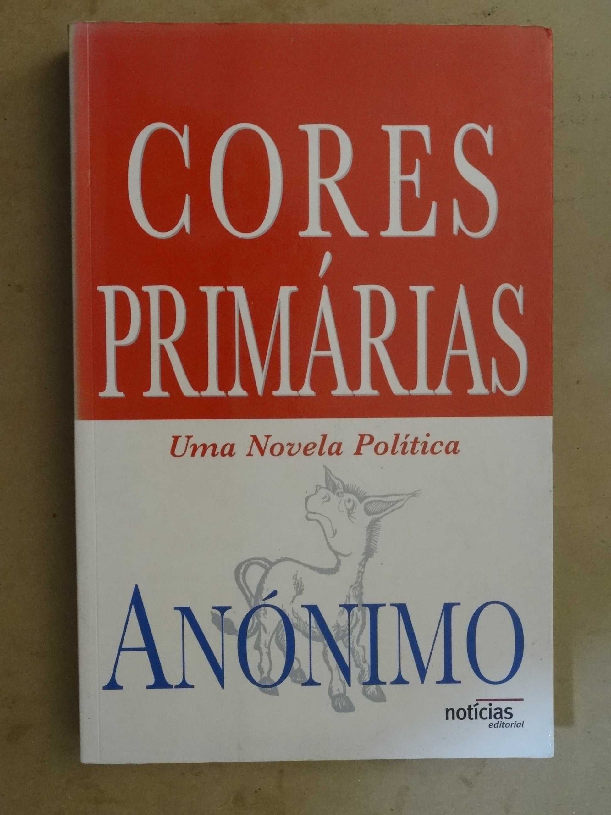 Cores Primárias de Anónimo - 1ª Edição