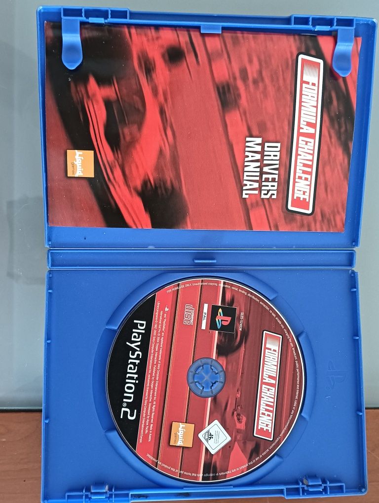 Fórmula Challenge - Jogo PS2 Playstation2 Como Novo!*