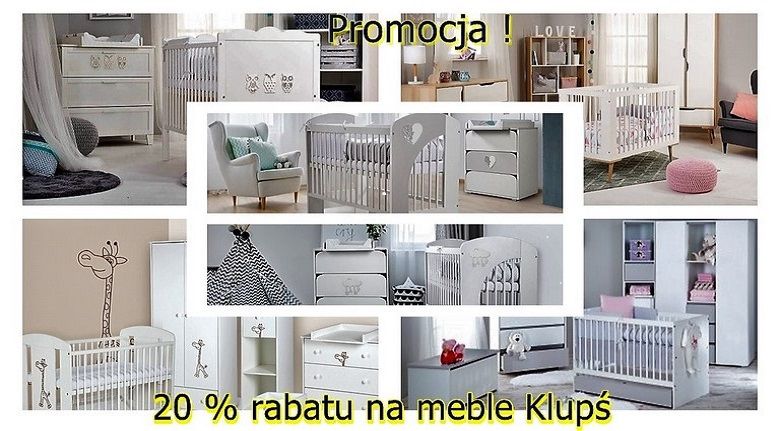 łóżeczko Klupś Dalia, Sofie , Nel, Żyrafka, Iwo Lydia cena promocyjna