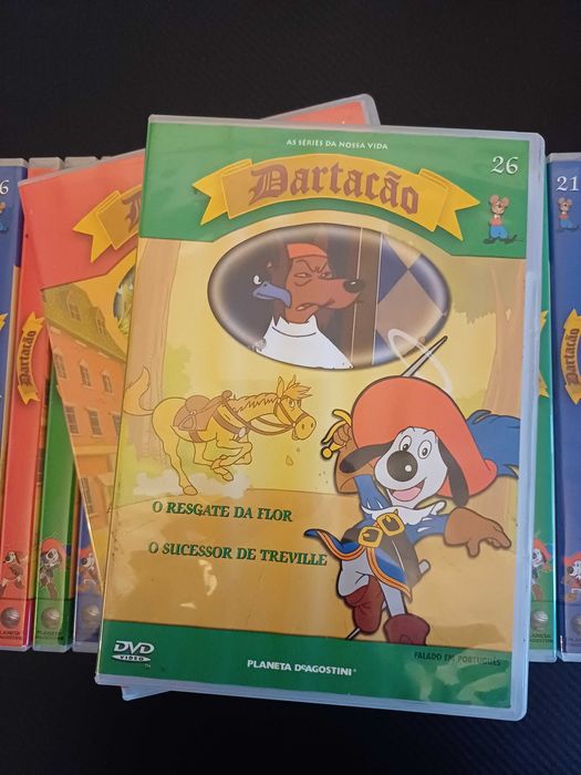Colecção Dartacão completa em dvd