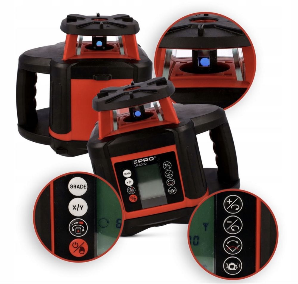 Sprzedam niwelator laserowy PRO 500 d 500 metró zestaw