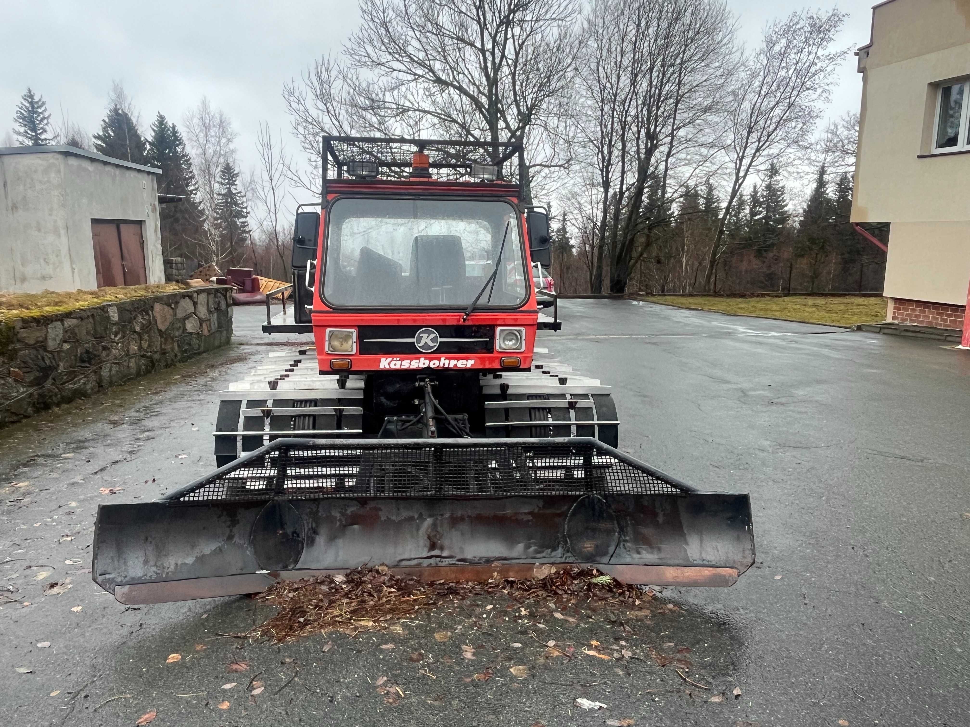 Gokart Kassbohrer PB100 Pistenbully prinoth Trasy biegowe mulczer