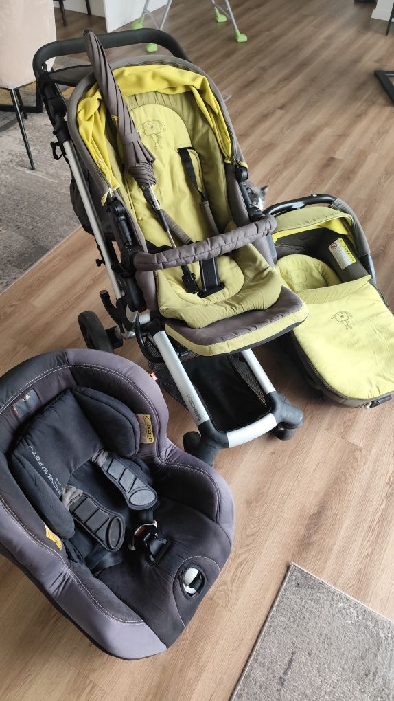 Conjunto Jané Matrix Rider+Cadeira Alimentação Graco