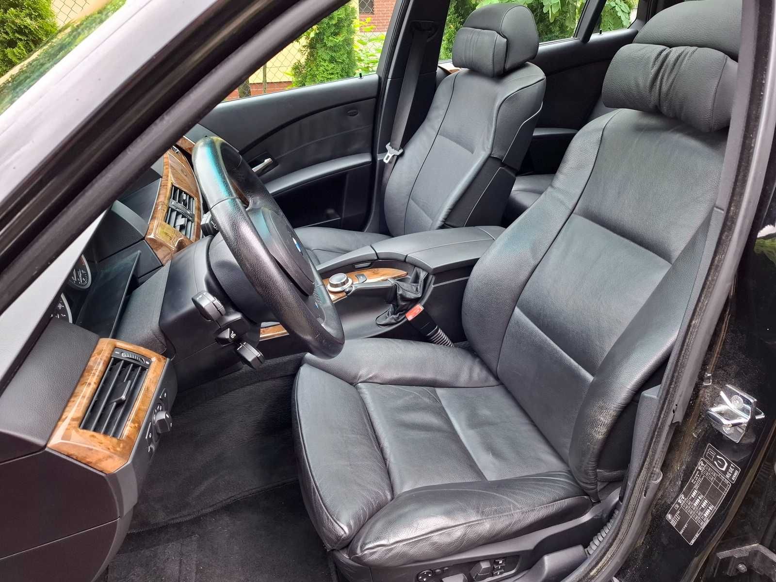 BMW 525xi 2.5 N52 218km M-Pakiet, serwisowa, Szwajcaria 2 kpl kół mpak